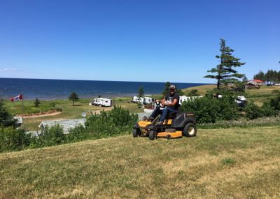 Oceanfront Seasonal Trailer RV Park Campground Nova Scotia