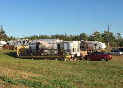 Oceanfront Seasonal Trailer RV Park Campground Nova Scotia