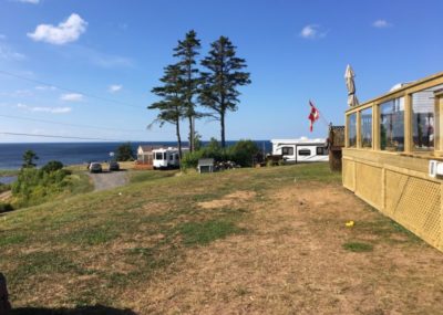 Oceanfront Seasonal Trailer RV Park Campground Nova Scotia