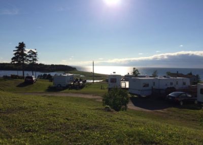 Oceanfront Seasonal Trailer RV Park Campground Nova Scotia